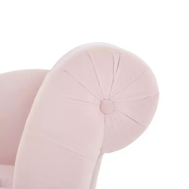 Banc en velours capitonné vintage avec accoudoirs arrondis – 154 cm de large, capacité de 136 kg