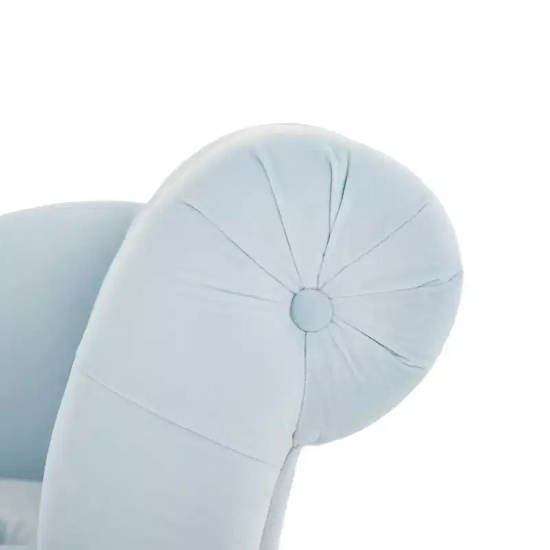Banc en velours capitonné vintage avec accoudoirs arrondis – 154 cm de large, capacité de 136 kg