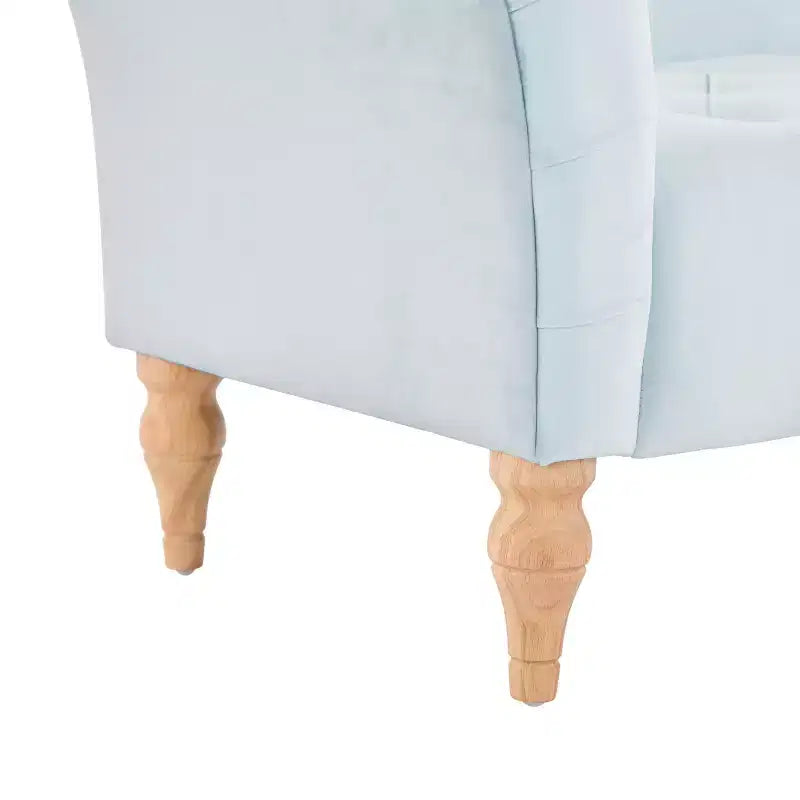 Banc en velours capitonné vintage avec accoudoirs arrondis – 154 cm de large, capacité de 136 kg
