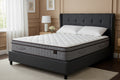 Continental Sleep, 8-Inch Medium Firm Tight top High Density Foam Mattress.