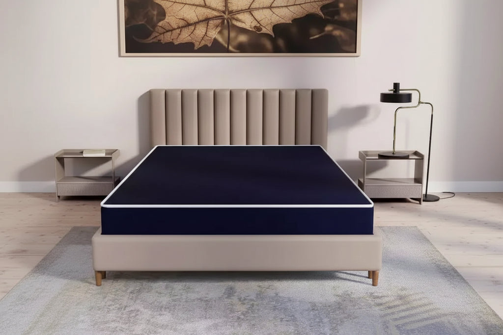 Matelas imperméable double-face de fermeté moyenne à plateau serré de 8 pouces en vinyle