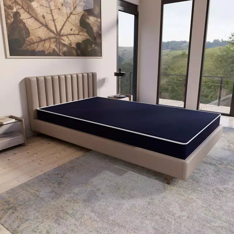 Matelas imperméable double-face de fermeté moyenne à plateau serré de 8 pouces en vinyle